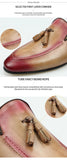 Summer genuine leather Loafers casual slippers men shoes stylish men's Tourist beach Handmade zapatos hombre MartLion   