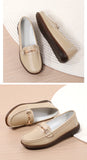 Women Flats Genuine Leather Moccasins Woman Casual Shoes Slip-on Loafers Female MartLion   