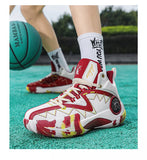  Leather Brand Basketball Shoes Men's Kids Basket Boots Hip-hop Sneakers Actual Basket Training Footwear Mart Lion - Mart Lion