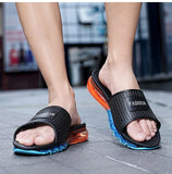 Men's Air Cushion Slippers Beach Designer Slides Summer Shoes Outdoor Indoor Home House MartLion   