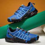 Men's Hiking Shoes Outdoor Leisure Sports Shoes Mountain Cycling Sports Shoes Comfortable Waterproof Outdoor Hiking Shoes MartLion   
