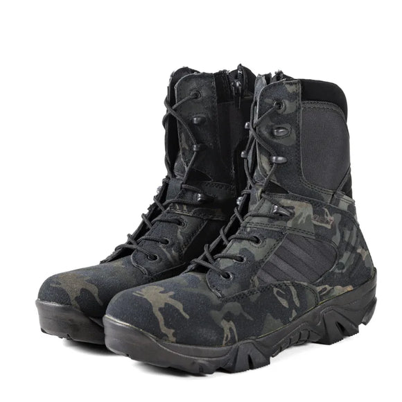  Men's Boots Military Combat Shoes Outdoor Sport Climb Mountains Cross Country Sneakers MartLion - Mart Lion