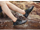 Lightweight beach shoes lovers outdoor hiking breathable speed interference water simple men's swimming Mart Lion   