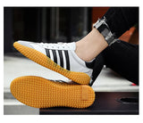 Men's Soft Casual Shoes Light Summer Breathable Mesh Sneakers White Sport German Training Waterproof Canvas Mart Lion   