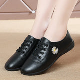 Women Flats Shoes Genuine Walking Spring Casual Flat Non Slip Nursing MartLion   