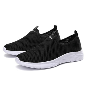 Shoes for Men Slip on Casual Breathable Mesh Outdoor Non Slip Lazy Shoes Lightweight  Men Shoes MartLion   