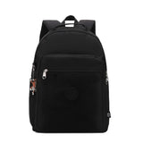A4 Capacity 15.6 14 inch Laptop Women Men's Backpack Schoolbag Travel Bag Blue Green Black Red White MartLion black  