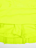 Women Tennis Skirt with Pockets Crossover Waisted Athletic Golf Skort Running Workout Skirts MartLion   