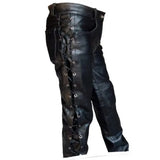 Medieval Pants Men Long Plus Size Retro Maxi Shirt Punk Cosplay Costume Middle Ages Party Goth Large Pants MartLion   