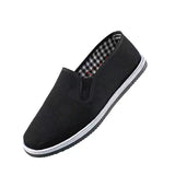 Classic and soft sole one foot pedaling tire sole old Beijing cloth shoes casual and lazy work MartLion   