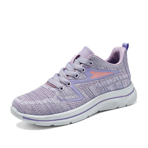 Spring Casual Women's Sports Running Shoes Platform Tennis Trainers Couple Luxury Sneakers MartLion PURPLE 44 