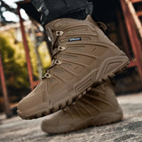 Combat Motorcycle Boots Outdoor Desert Tactical Military Special Forces Hiking Trendy Classic Men's Shoes MartLion   