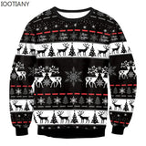 Men's Women Ugly Christmas Sweater Funny Humping Reindeer Climax Tacky Jumpers Tops Couple Holiday Party Xmas Sweatshirt MartLion SWYS062 Eur Size S 