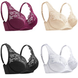 Women's Bra  Lingerie  Bras Floral Lace Underwire Brassiere Tops  Female Underwear MartLion   