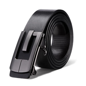 Belt Men's Genuine Leather Automatic Buckle Belt Pure Cowhide Pants Belt Young and Middle aged MartLion   