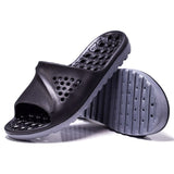 Summer Bathroom Beach Slipper Men's Badslippers Casual Non-slip Slides Massage Flip Flops Soft Sole Sandals Mart Lion   