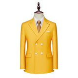 Handsome 100 Peacock Tail  Men's Suit Coat Casual Polyester  Four Seasons  Blazers Smart Casual MartLion   