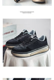 Fujeak Breathable Mesh Vulcanized Shoes Casual Non-slip Sneakers Trendy Men's Mart Lion   