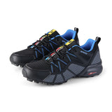Hiking Shoes Men's Hiking Boots Trekking Wear-resistant Outdoor Hunting Tactical Sneakers Mart Lion BlackBlue Eur 40 