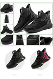 Man Safety Boots High top Safety Shoes Men Women Steel Toe Work Shoes Men Anti-smash Indestructible Construction Boots Winter