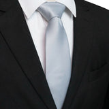 Classic 8cm ties Men's Solid Color Necktie pink Red yellow Satin Ties Wedding Party Tie Gift MartLion 002  