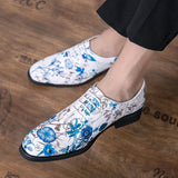 Office Shoes for Men's Casual Dress Party Wedding Breathable Leather Loafers Driving Moccasins Slip on MartLion   