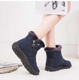 Snow Women Boots Women's Boots Waterproof Women Shoes Zipper Shoes Woman MartLion   