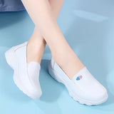 shoes for women in autumn and winter breathable soft soles anti slip thick medical work foreign trade MartLion   