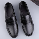 Super Soft Leather Men's Loafers Slip On Casual Footwear Moccasins Dress Shoes Mart Lion   