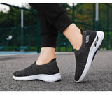 Men's Shoes Summer Breathable Outdoor Slip On Walking Sneakers Classic Loafers Mart Lion   