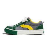Spring Men's Canvas Shoes Couple Classic Comfort Low Top Canvas Sneakers Men Designer Vulcanized MartLion Green Gray K8-29 41 