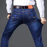 Summer  Clothing Slim Men Casual Jeans Man Oversize Denim Pants Trousers Baggy Stretch Jeans MartLion   