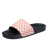 Summer Beach Outdoor Men's Slides Slippers Platform Mules Shoes Flats Sandals Indoor Household Flip Flop MartLion 6004-1 Red 45 