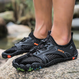 Summer Hiking Shoes Men's Hiking Boots Women Couple Trail Trekking Unisex Breathable Water Mart Lion   