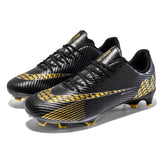Men's Football Boots Tf Fg Professional Soccer Cleats Lightweight Children's Football Shoes Sports Footwear Mart Lion Black cd Eur 35 