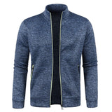 Spring Men's Turn-down Collar Sweatshirt Zipper Stand Collar Pullovers Sweatshirts Zippers Sweater Coats MartLion   