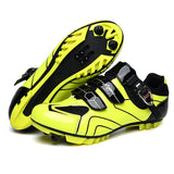 Mtb Shoes Cycling Speed Sneakers Men's Flat Road Cycling Boots Cycling Clip On Pedals Spd Mountain Bike Mart Lion 568-2 MTB shoe 6 38 