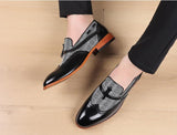 Men's Casual Shoes Stitching Hand-carved Breathable Tassels Loafers Moccasins Light Driving Flats Mart Lion   