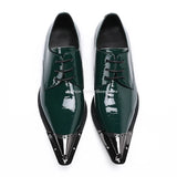Luxury Men's Leather Shoes Formal Dress Party Wedding Office Work Slip on Casual MartLion   