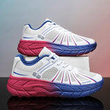 Cushioning Men's Running Shoes Women Light Comfort Jogging  Sneakers Athletic Training Sports Mart Lion LT169white 7 
