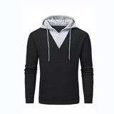 Men's Pullover Hooded Winter Fleece Hoodies Sweatshirt with Pockets Slim Fit Casual Hoody Street Home Clothing Mart Lion Navy S 