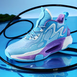 Men's Basketball Shoes Women Kids Cushion Basket Boots Brand Design Sneakers Training Sports Mart Lion A298blue 5.5 