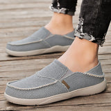 Men's Loafers Canvas Shoes Casual Sneakers Slip On Footwear Mart Lion   