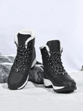 Shoes Women Winter Cotton Shoes Platform Work Outdoor Anti Slip Warm Plush Shoes Light Casual Snow Boots MartLion   