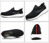 Summer Mesh Lightweight Work Sneakers Steel Toe Men Women Work Safety Shoes Breathable Construction Shoes Work Boots Footwear MartLion