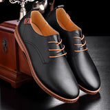 Split Leather Men's Casual Shoes Driving Moccasins Slip On Loafers Men's Flat MartLion Hei 6 