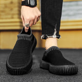 Fujeak Loafers Classic Trendy Men's Shoes Non-slip Casual Sneakers Running Lightweight Footwear Mart Lion   