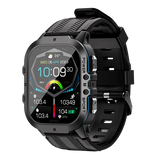 C26 Smart Watch 100+ Sports Modes Bluetooth Call Smartwatch 1.96" AMOLED Display 1ATM Waterproof Outdoor Military Wristwatch MartLion Blue  