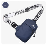 Fengdong small chest bag women mobile phone outdoor Sports men's mini shoulder female messenger bag Mart Lion   