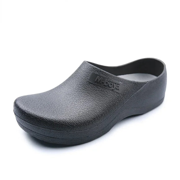 Hotel Kitchen Clogs Non-slip Chef Shoes Casual Flat Work Breathable Resistant Kitchen Cook Working MartLion   